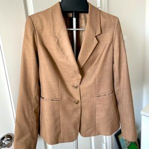 The Limited suit color brown.